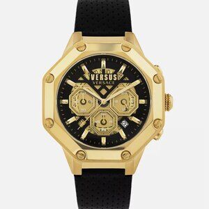 Versus Versace Mens Gold 45mm Watch